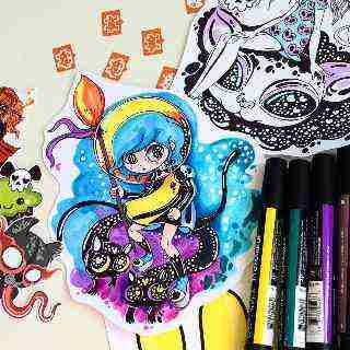 Печатные и виртуальные стикеры